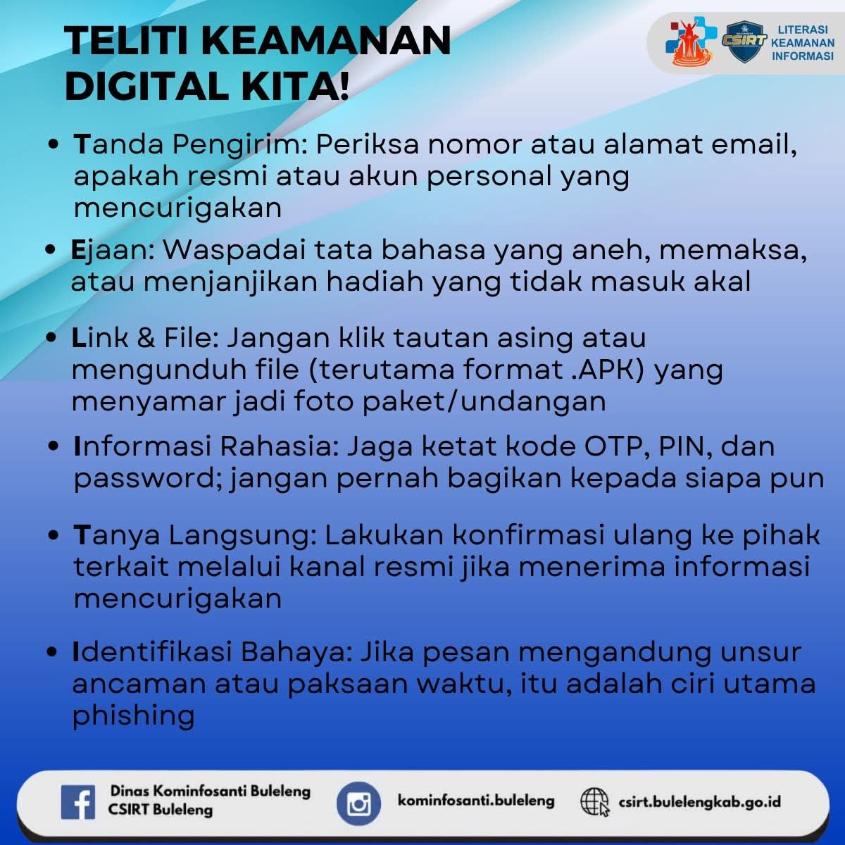 Teliti Keamanan Digital Kita