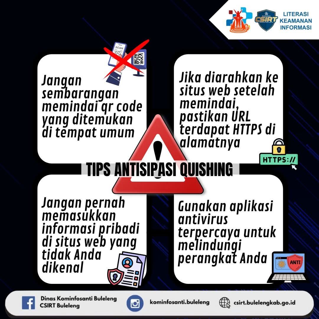 Tips Antisipasi Quishing