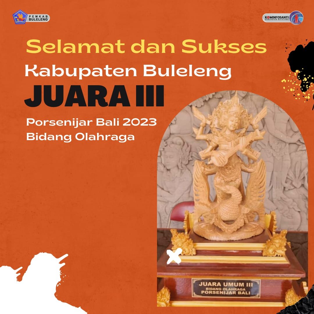 Buleleng Juara Umum III Porsenijar Bali cabang olahraga
