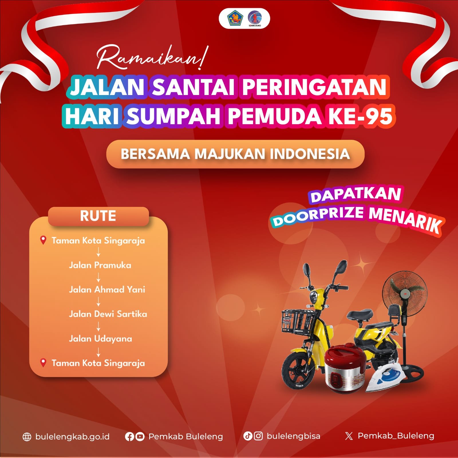 Doorprize Jalan Santai Sumpah Pemuda