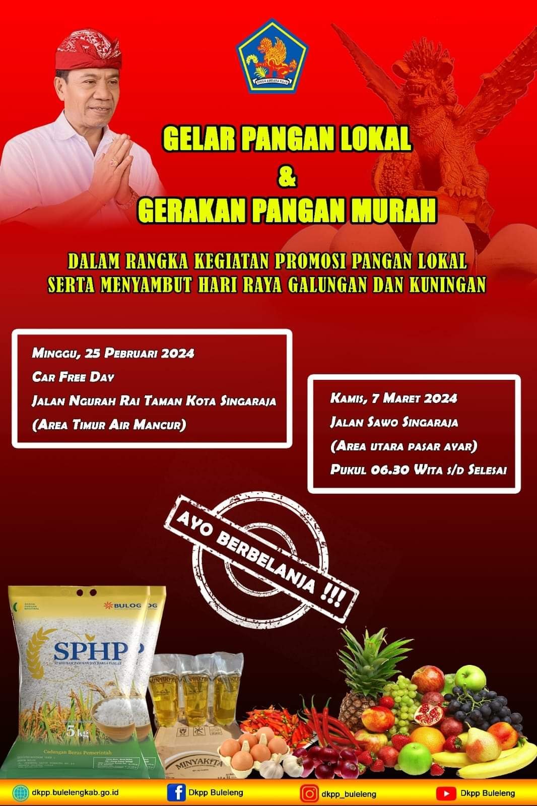 Gelar Pangan Lokal dan Gerakan Pangan Murah