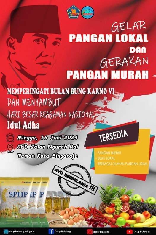 Gelar Pangan Lokal dan Gerakan Pangan Murah