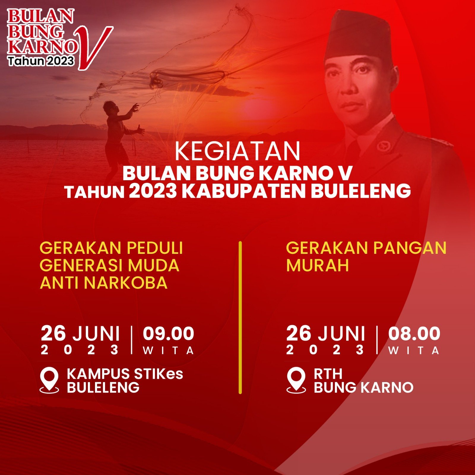 Gerakan Muda Anti Narkoba dan Gelar Pangan Murah