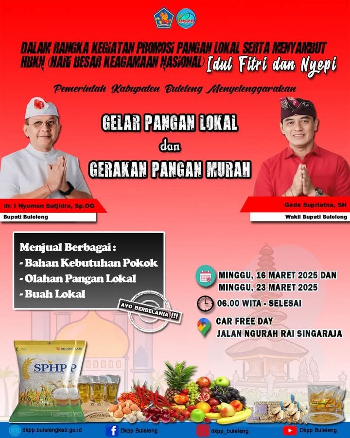 Gerakan Pangan Lokal ( GPL ) dan Gerakan Pangan Murah ( GPM )