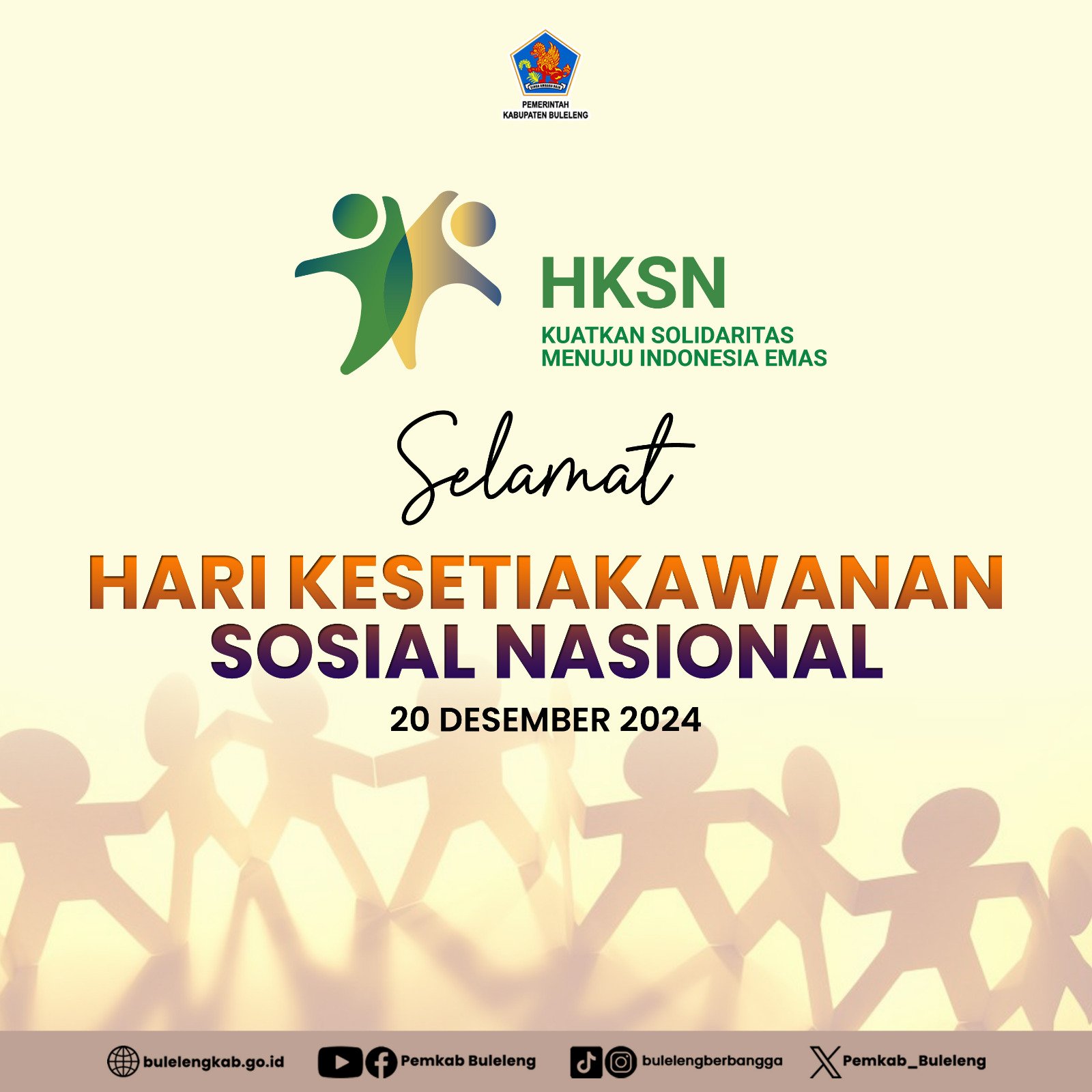 Hari Kesetiakawanan Sosial Nasional 2024