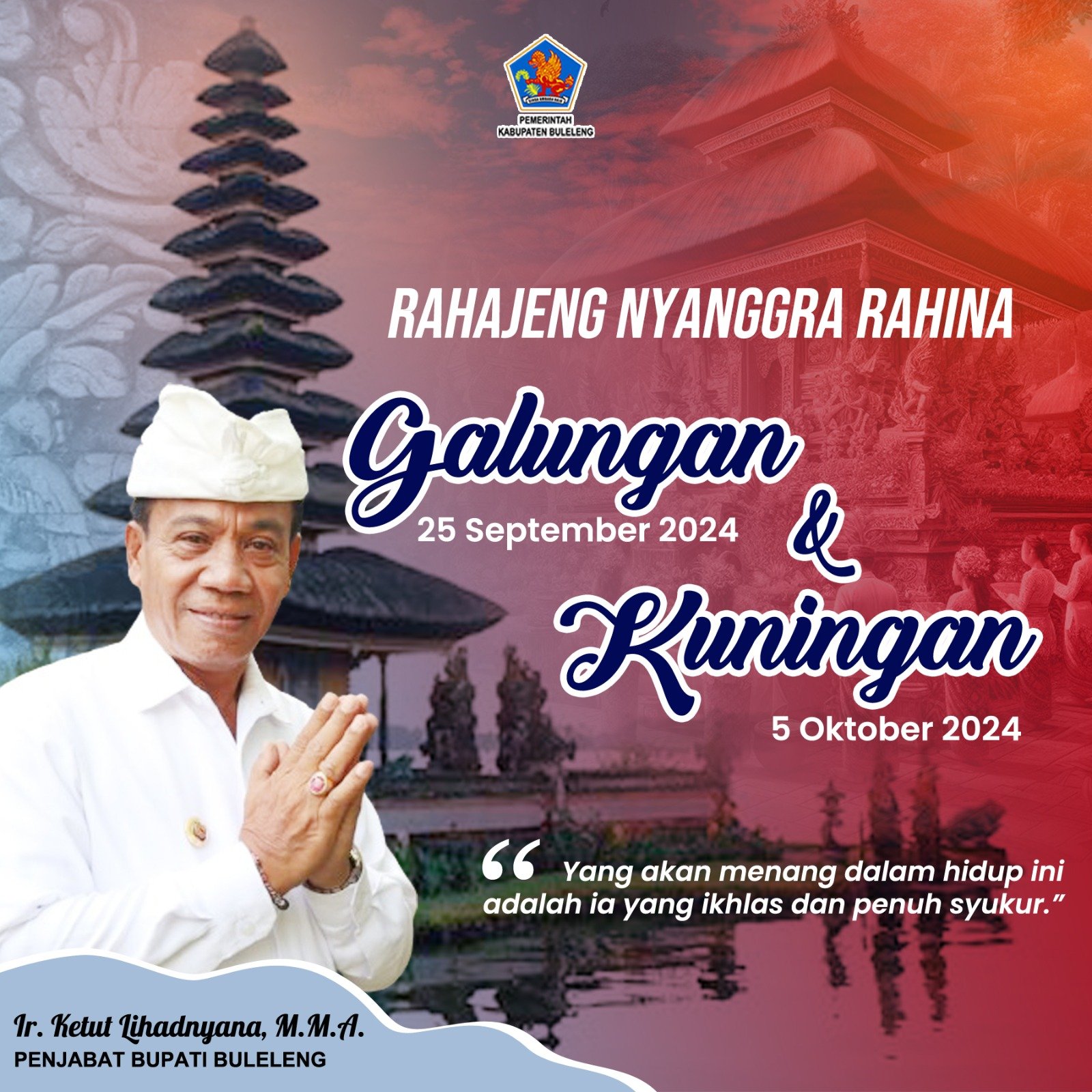 Hari Raya Galungan & Kuningan 2024