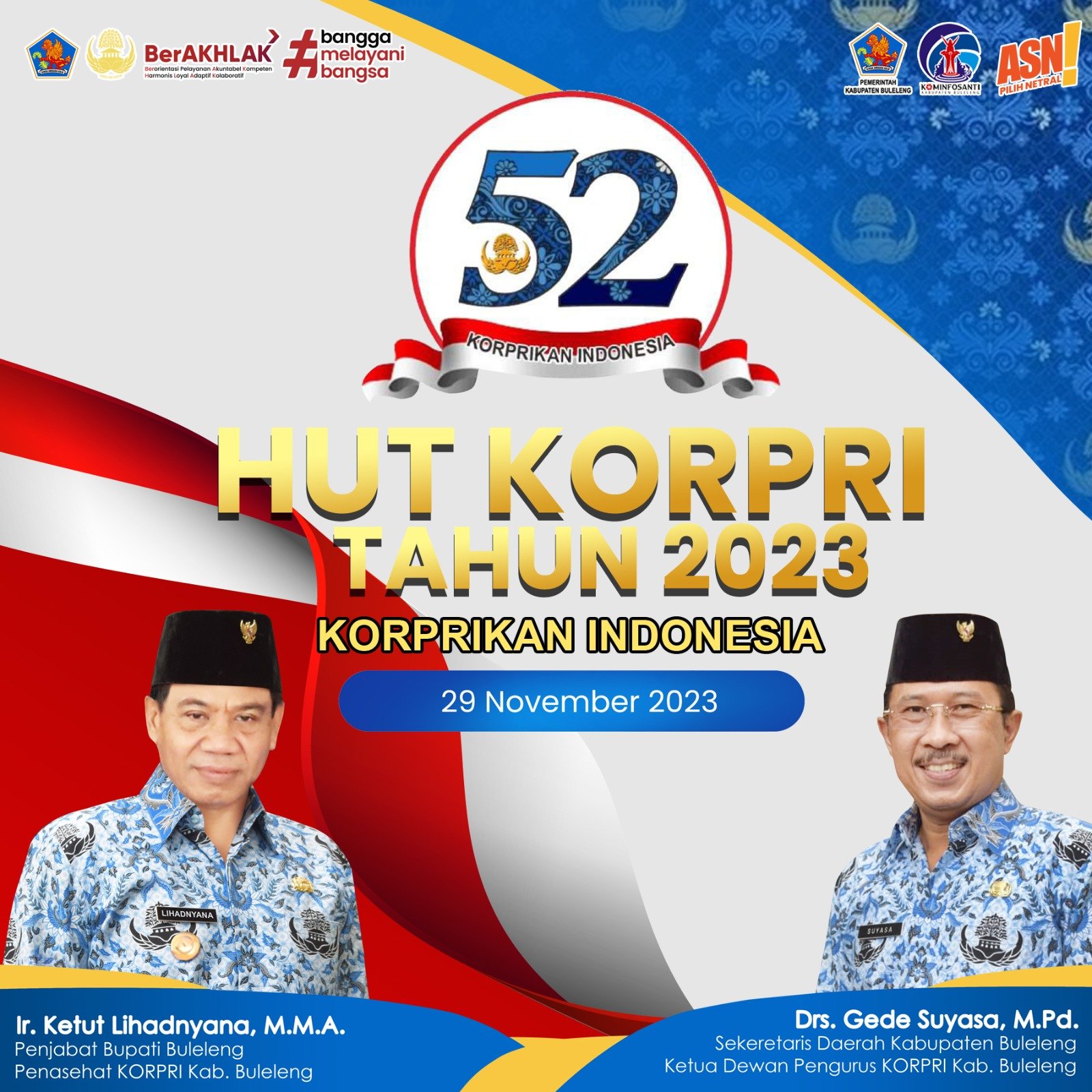 HUT KORPRI Tahun 2023