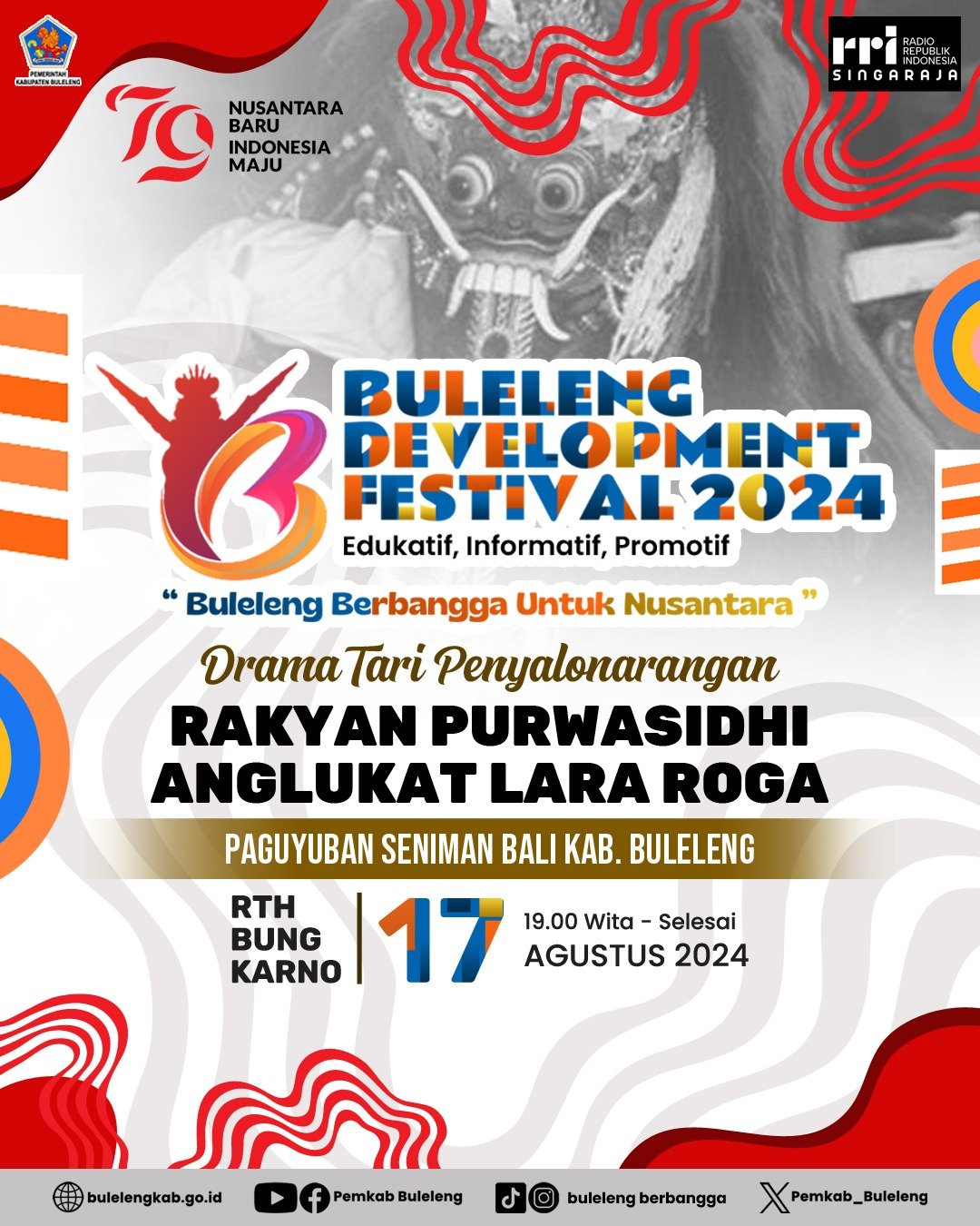 Jadwal Hari Kedua Buleleng Development Festival 