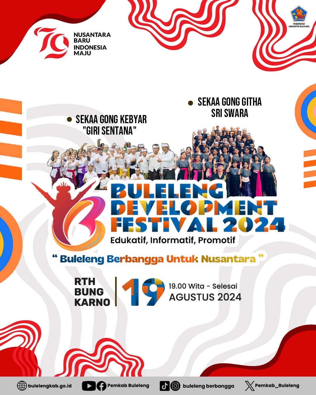 Jadwal Hari Keempat Buleleng Development Festival 