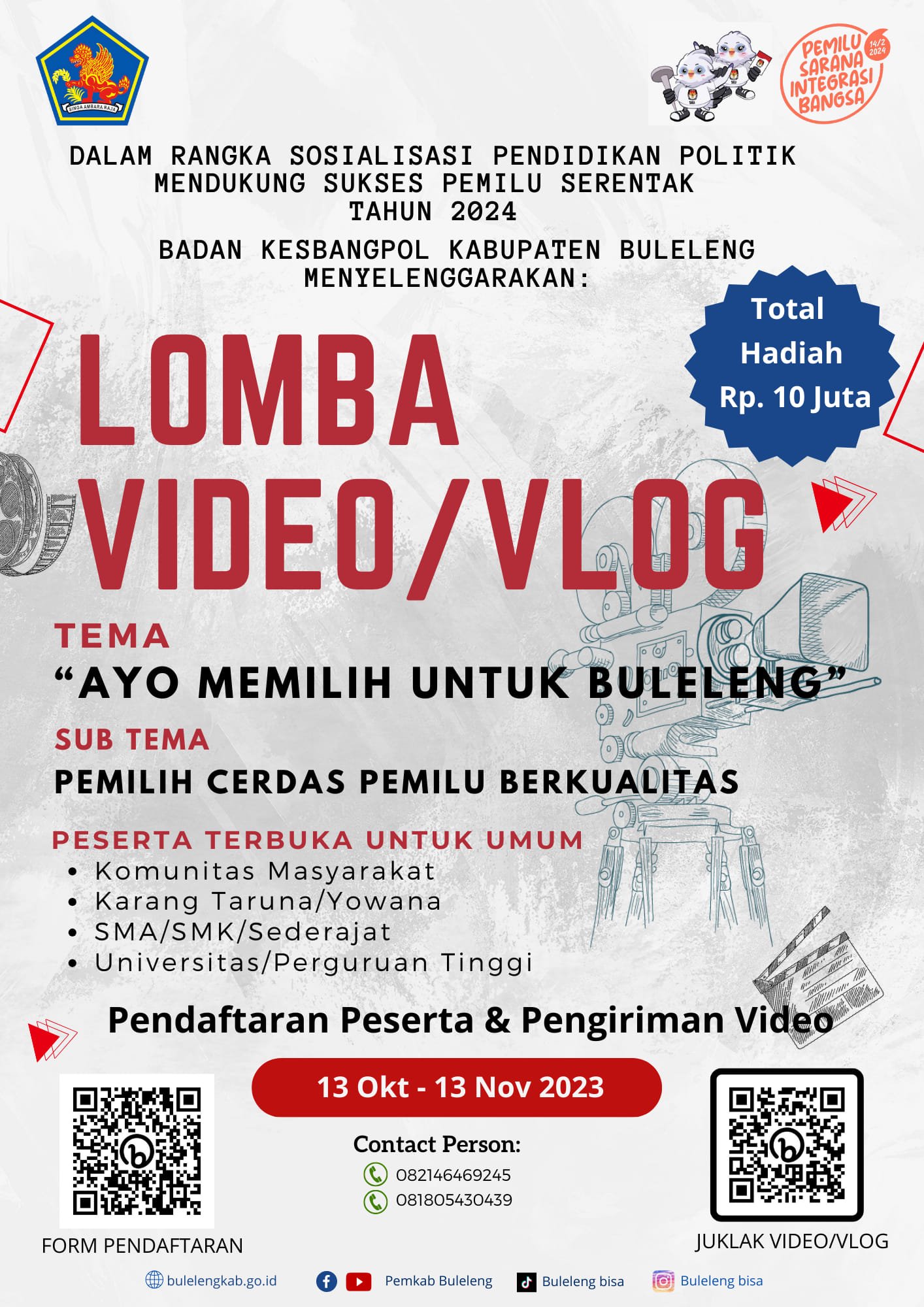 Lomba Video Vlog 
