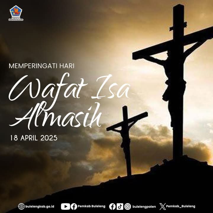 Memperingati Hari Wafat Isa Almasih