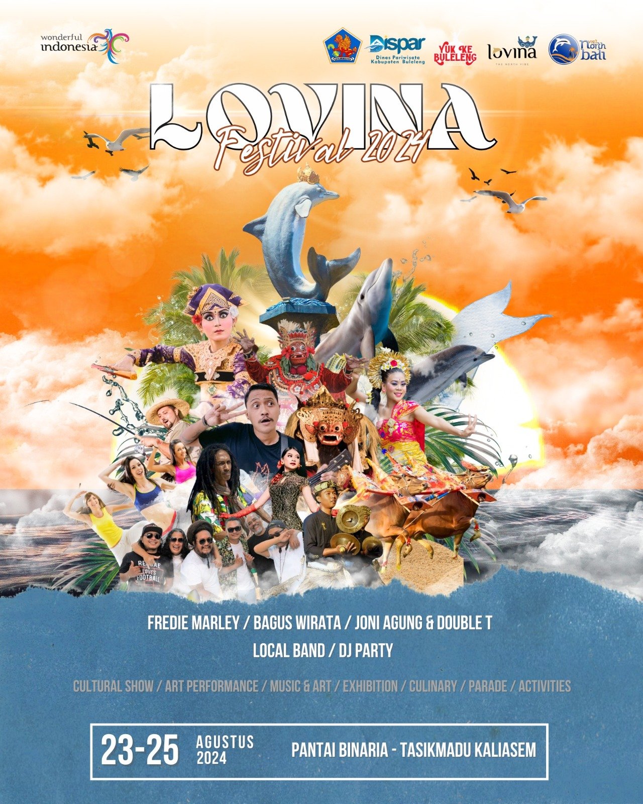 Pelaksanaan Lovina Festival 2024