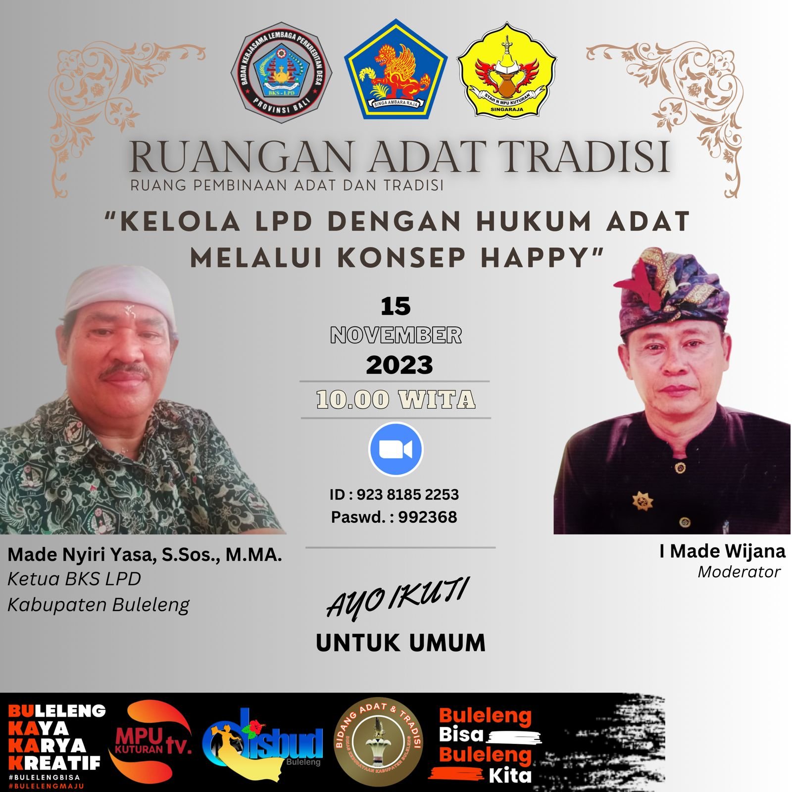Ruang Adat Tradisi 