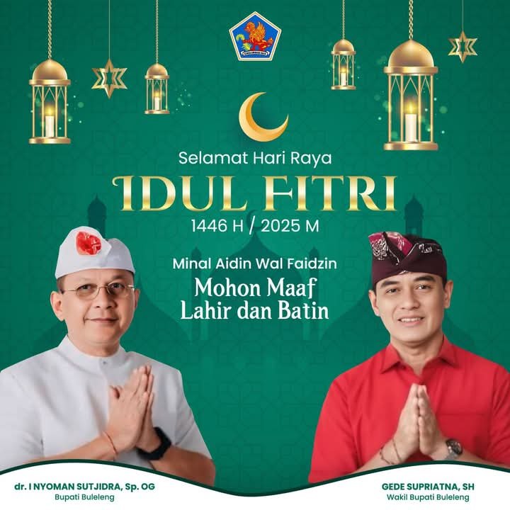 Selamat Hari Raya Idul Fitri 1446 H