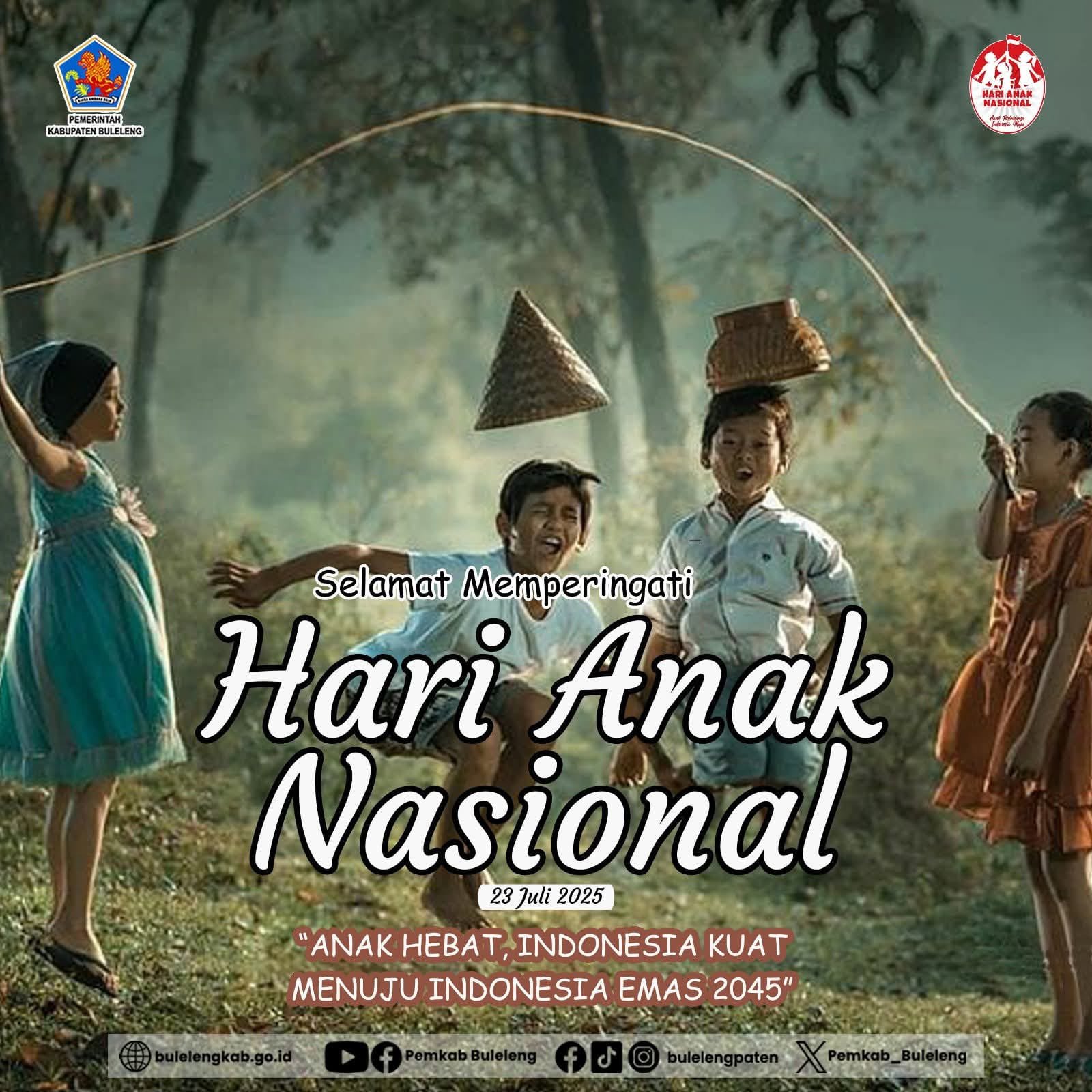 Selamat Memperingati Hari Anak Nasional